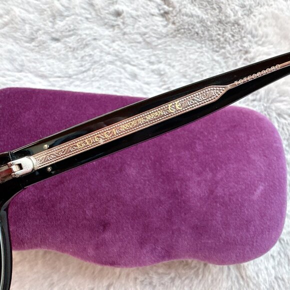 Authentic Gucci Black Oversized Frame Sunglasses - Picture 8 of 9